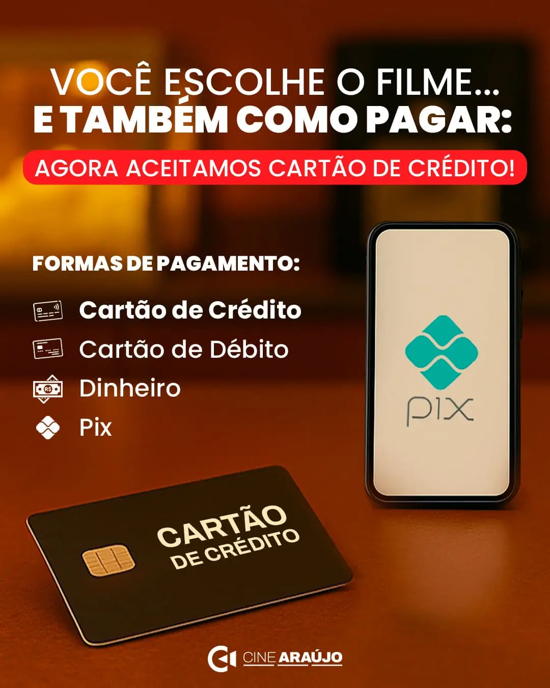Poster Passe no Crédito