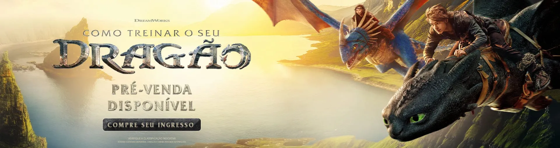 Banner Como Treinar o seu Dragão